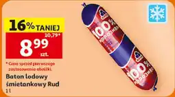 Auchan Baton lodowy śmietankowy Rud oferta