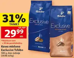 Auchan Kawa mielona Exclusive Tchibo oferta