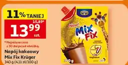 Auchan Napój kakaowy Mix Fix Krüger oferta
