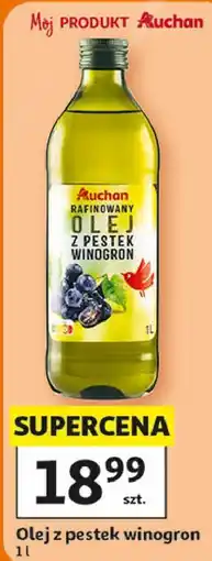 Auchan Olej z pestek winogron Auchan oferta