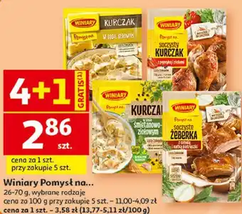 Auchan Winiary Pomysł na oferta