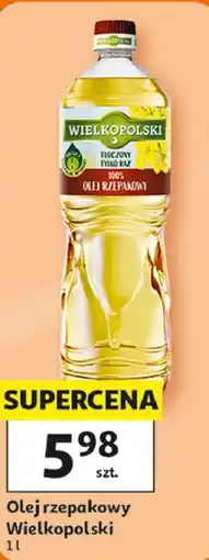 Auchan Olej rzepakowy Wielkopolski oferta