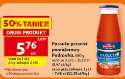 Auchan Passata przecier pomidorowy Podravka oferta
