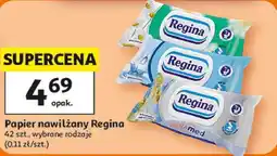 Auchan Papier nawilżany Regina oferta