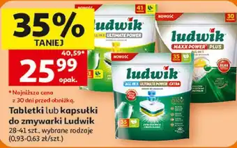 Auchan Tabletki lub kapsułki do zmywarki Ludwik oferta