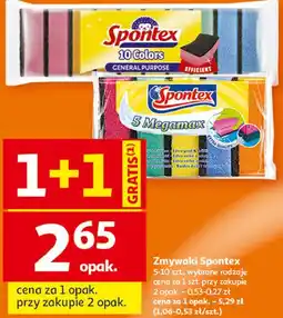 Auchan Zmywaki Spontex oferta