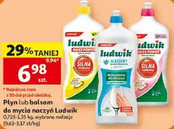 Auchan Płyn lub balsam do mycia naczyń Ludwik oferta