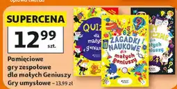 Auchan Pamięciowe gry zespołowe dla małych Geniuszy oferta