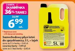 Auchan Samochodowy płyn letni do spryskiwaczy oferta