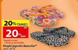 Auchan Klapki japonki damskie Inextenso oferta