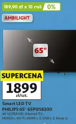 Auchan Smart LED TV Philips 65 65PUS8100 oferta