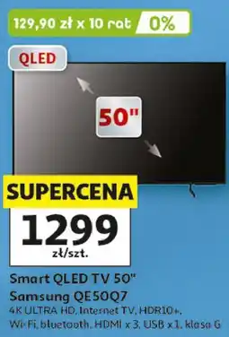 Auchan Smart QLED TV 50 Samsung QE50Q7 oferta