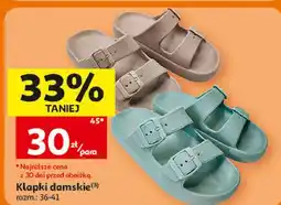 Auchan Klapki damskie Inextenso oferta