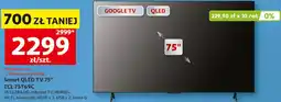 Auchan Smart QLED TV 75 TCL 75T69C oferta