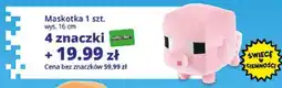 Auchan Minecraft Maskotka Świnka oferta