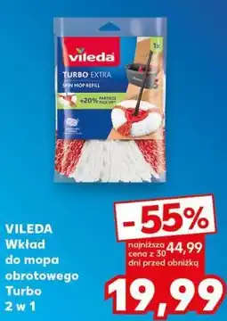 Kaufland VILEDA Wkład do mopa obrotowego Turbo 2 w 1 oferta