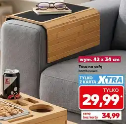 Kaufland Taca na sofę bambusowa oferta