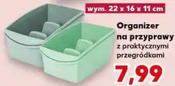 Kaufland Organizer na przyprawy z praktycznymi przegródkami oferta