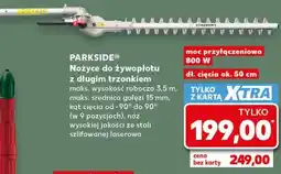 Kaufland PARKSIDE Nożyce do żywopłotu z długim trzonkiem oferta