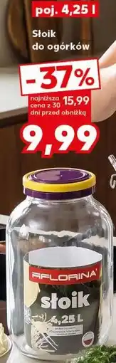 Kaufland Florina Słoik do ogórków oferta
