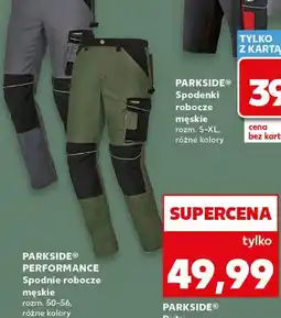 Kaufland PARKSIDE PERFORMANCE Spodnie robocze męskie oferta