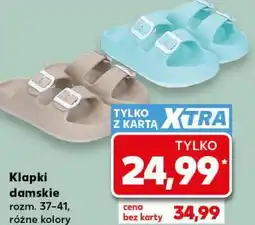 Kaufland Klapki damskie oferta