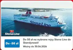 Kaufland Do 50 zł na wybrane rejsy Stena Line do Skandynawii! oferta