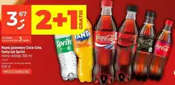 Dealz Napój gazowany Coca-Cola, Fanta lub Sprite oferta
