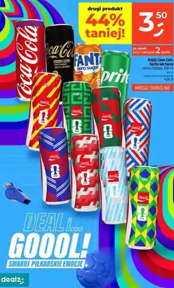 Dealz Coca-Cola, Sprite lub Fanta oferta
