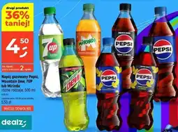 Dealz Pepsi, Mountain Dew, 7UP lub Mirinda oferta