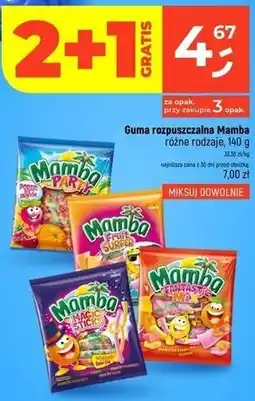 Dealz Guma rozpuszczalna Mamba oferta