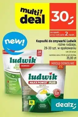 Dealz Kapsułki do zmywarki Ludwik oferta