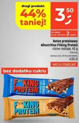 Dealz Baton proteinowy Allnutrition Fitking Protein oferta