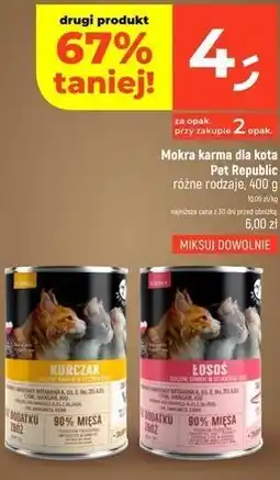 Dealz Mokra karma dla kota Pet Republic oferta