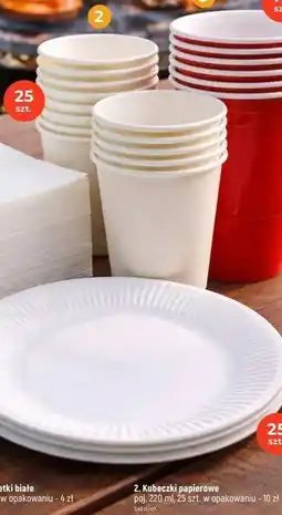 Dealz Kubeczki papierowe oferta