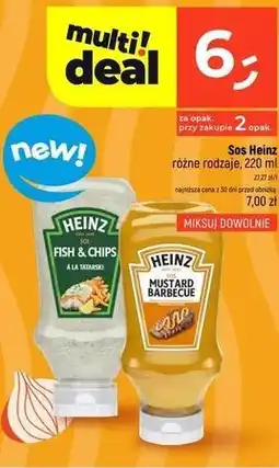 Dealz Sos Heinz różne rodzaje oferta
