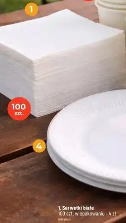 Dealz Serwetki białe oferta