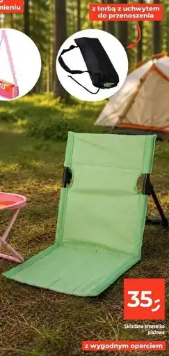 Dealz Składane krzesełko plażowe oferta
