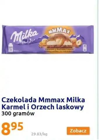 Action Czekolada Mmmax Milka Karmel i Orzech 300g oferta