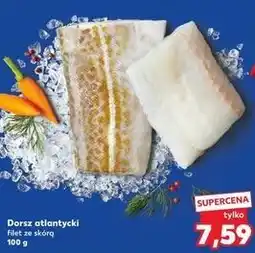 Kaufland Dorsz atlantycki filet ze skórą oferta
