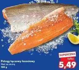 Kaufland Pstrąg tęczowy łososiowy filet ze skórą oferta