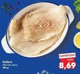 Halibut filet bez skóry