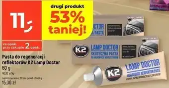 Dealz Pasta do regeneracji reflektorów K2 Lamp Doctor oferta
