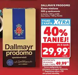 Kaufland Kawa mielona Dallmayr oferta