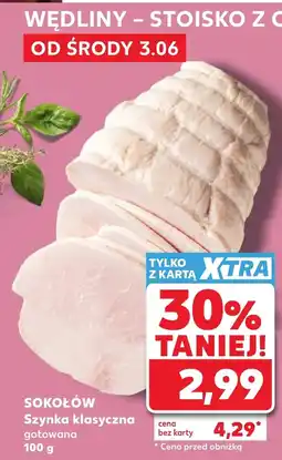 Kaufland Szynka Sokołów oferta