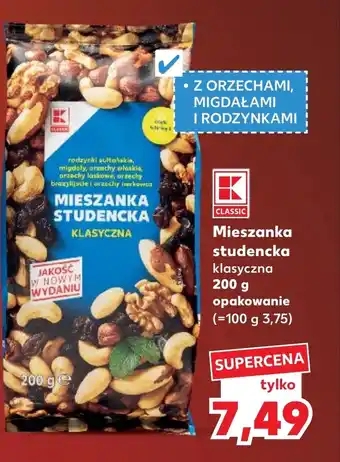 Kaufland Mieszanka studencka K-Classic oferta