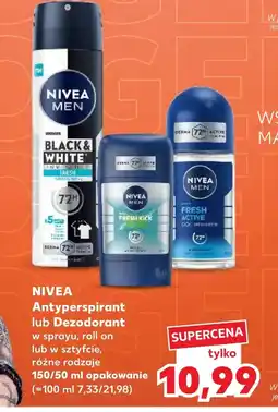Kaufland Antyperspirant Nivea oferta