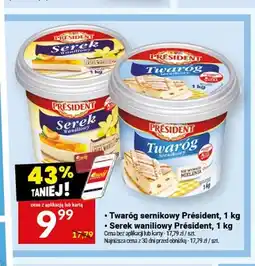 Twój Market Serek waniliowy Président oferta