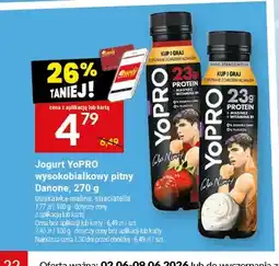 Twój Market Jogurt YoPRO wysokobiałkowy pitny stracciatella oferta