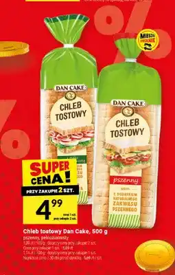 Twój Market Chleb tostowy Dan Cake pełnoziarnisty oferta